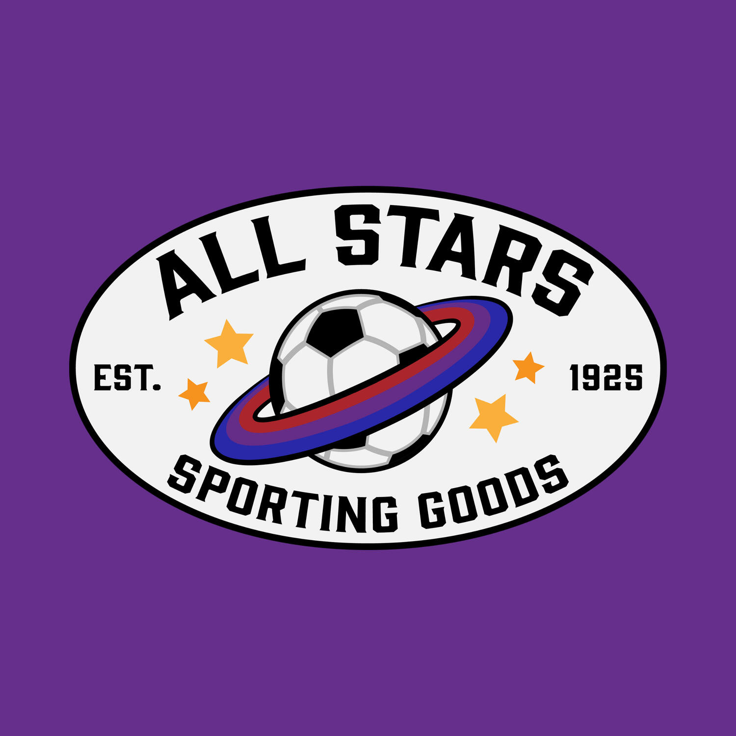 All Stars logo purple