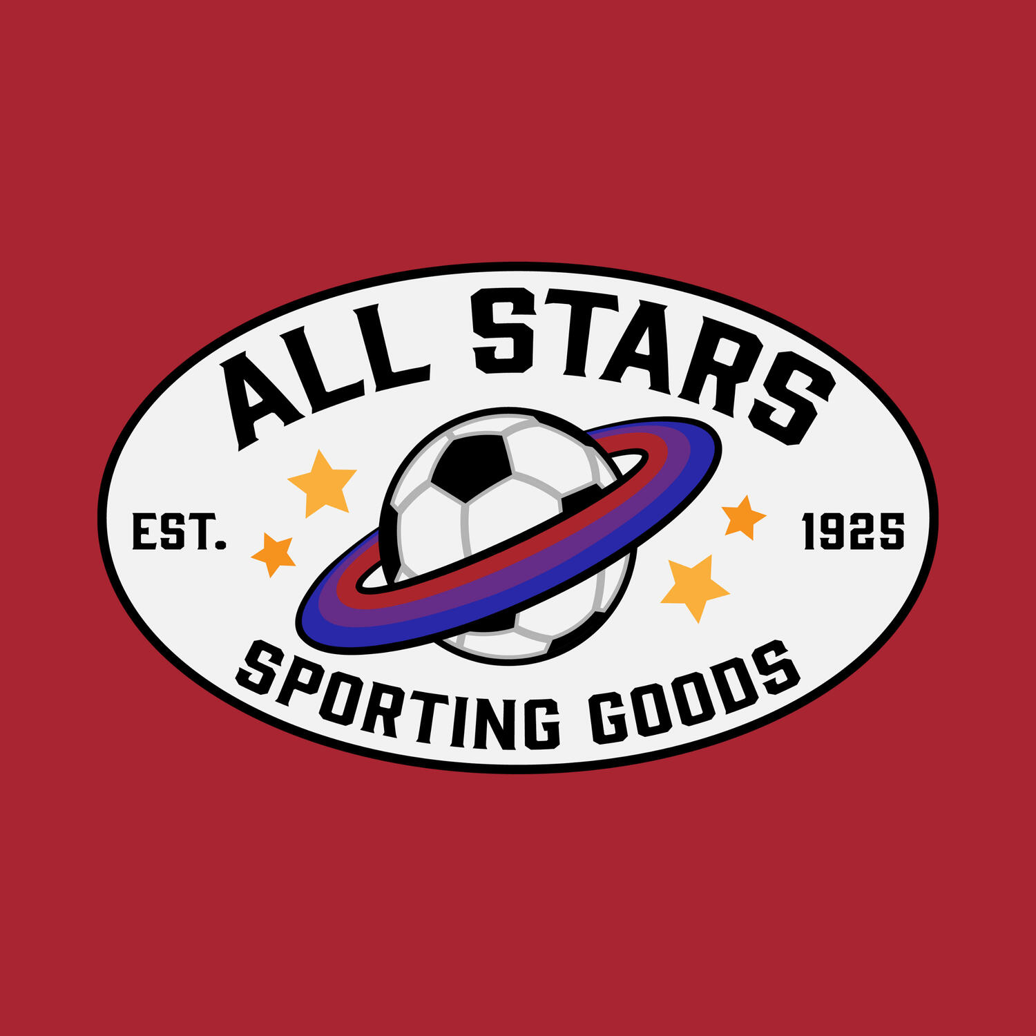 All Stars logo red