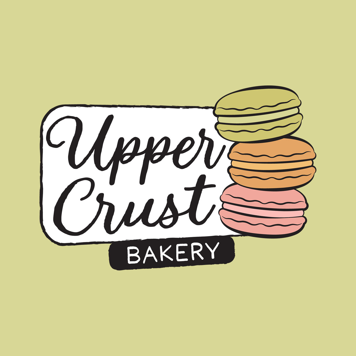 Upper Crust logo green