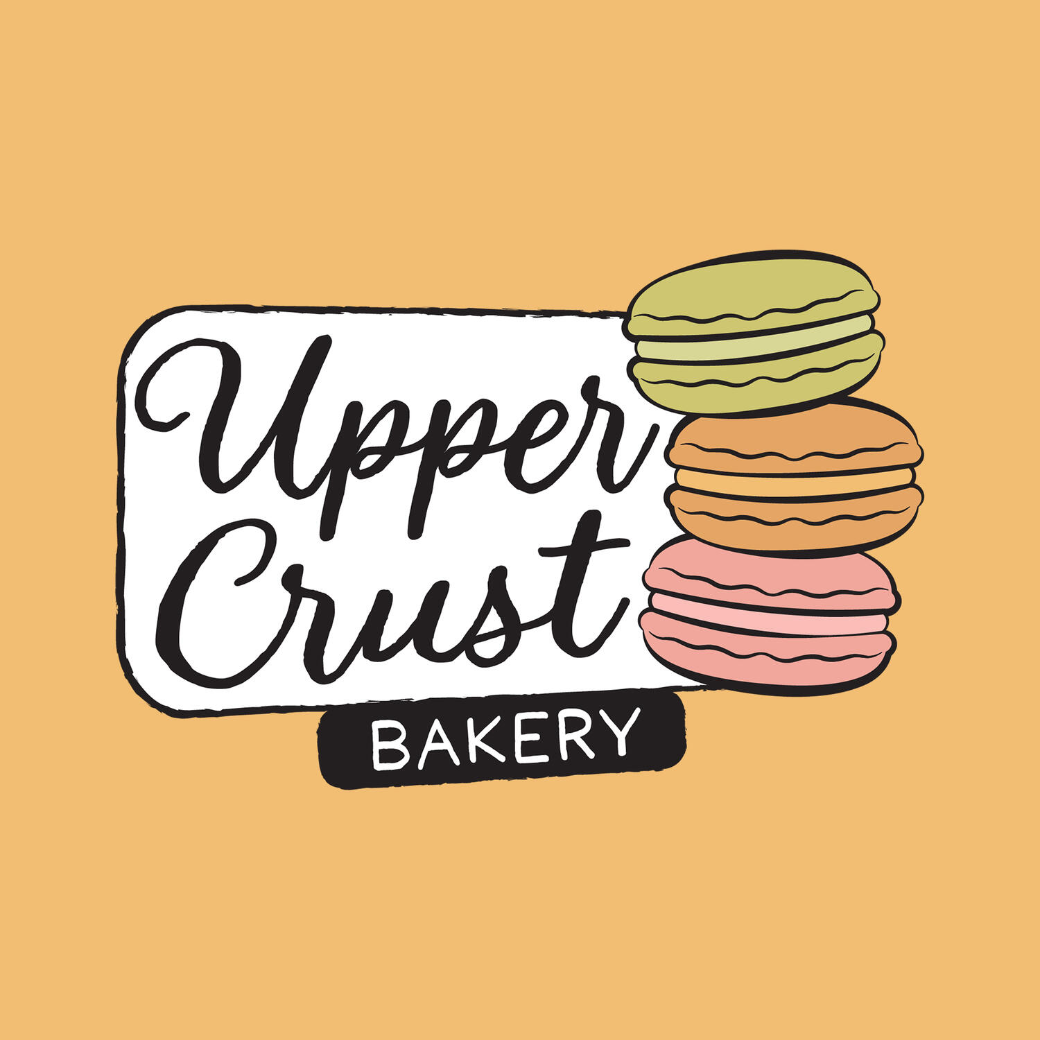 Upper Crust logo orange