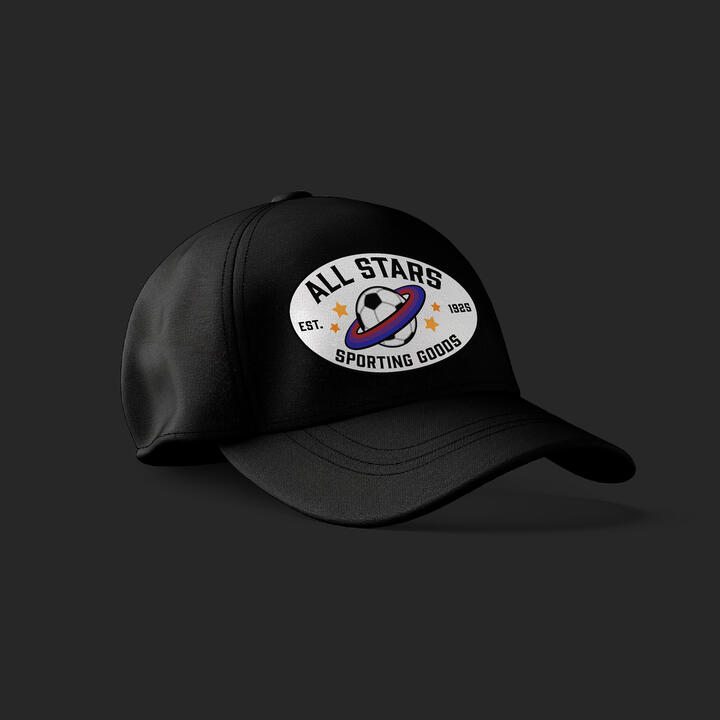 All Stars baseball cap black