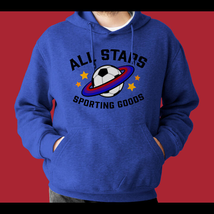 All Stars hoodie blue