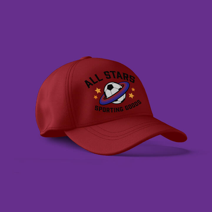 All Stars baseball cap red