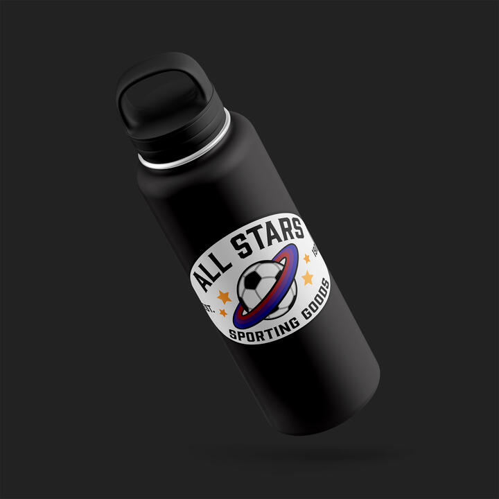 All Stars sports bottle black