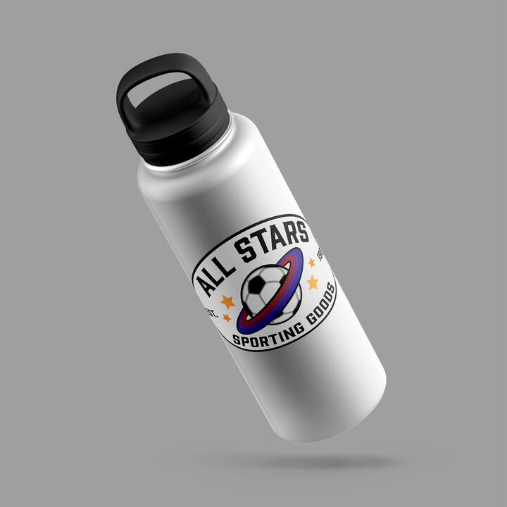 All Stars sports bottle white