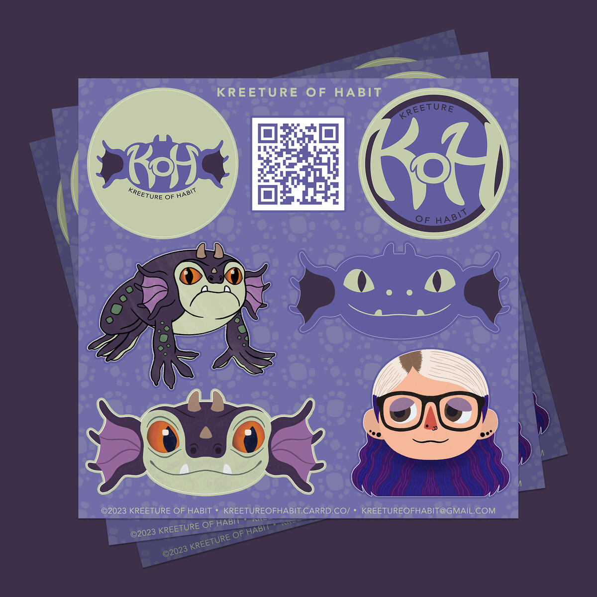 sticker sheet design