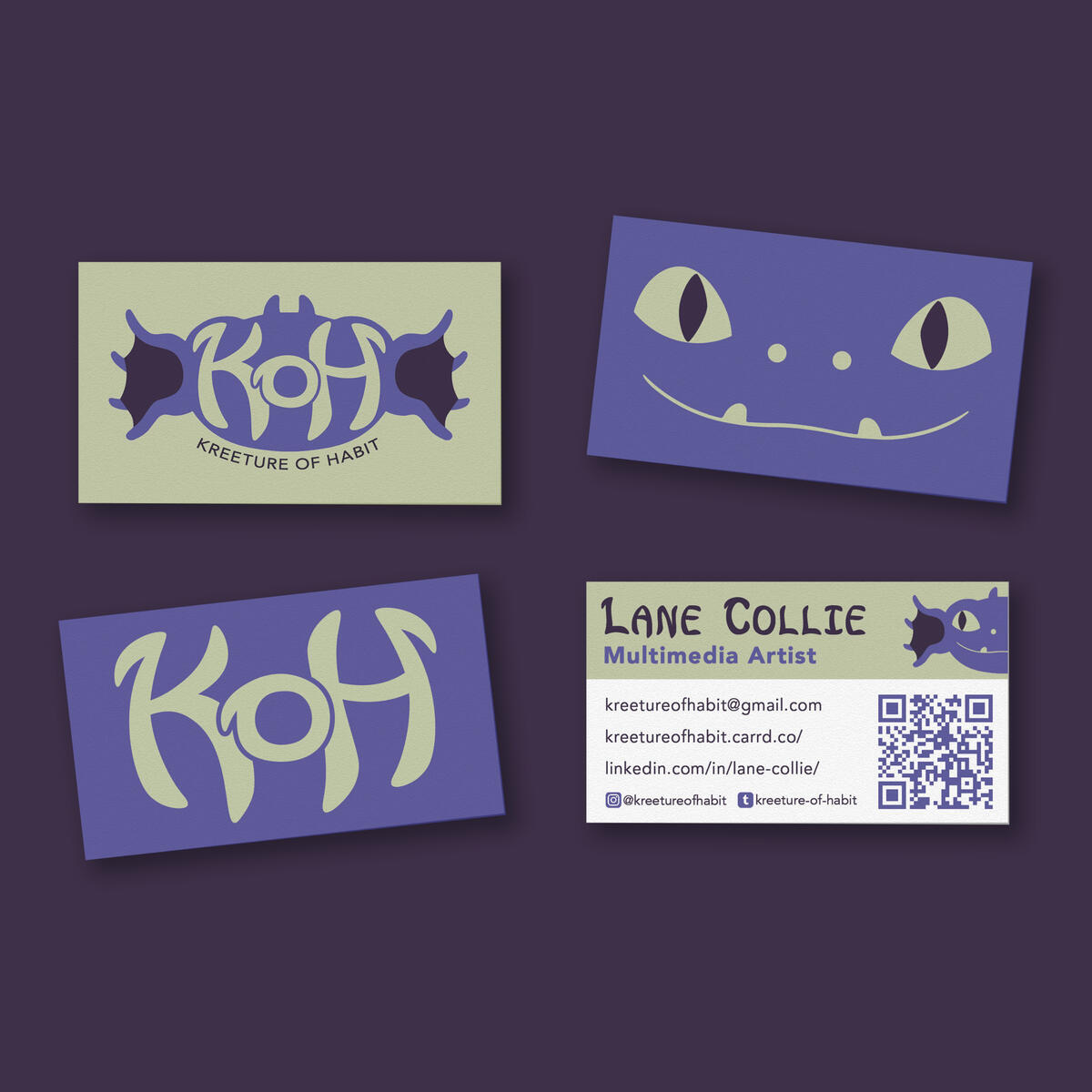 business card design