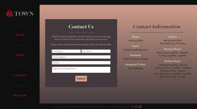 Contact Page
